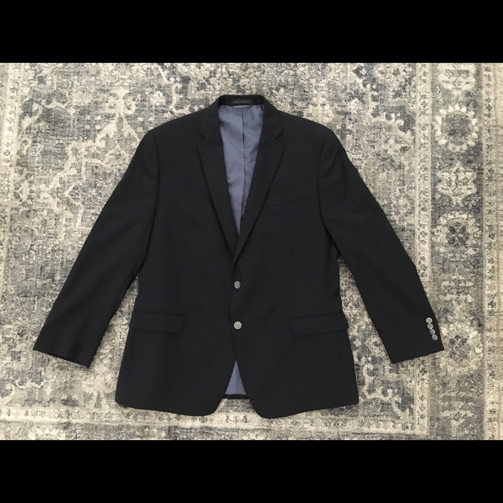 Calvin Klein Navy Blue Sport Coat